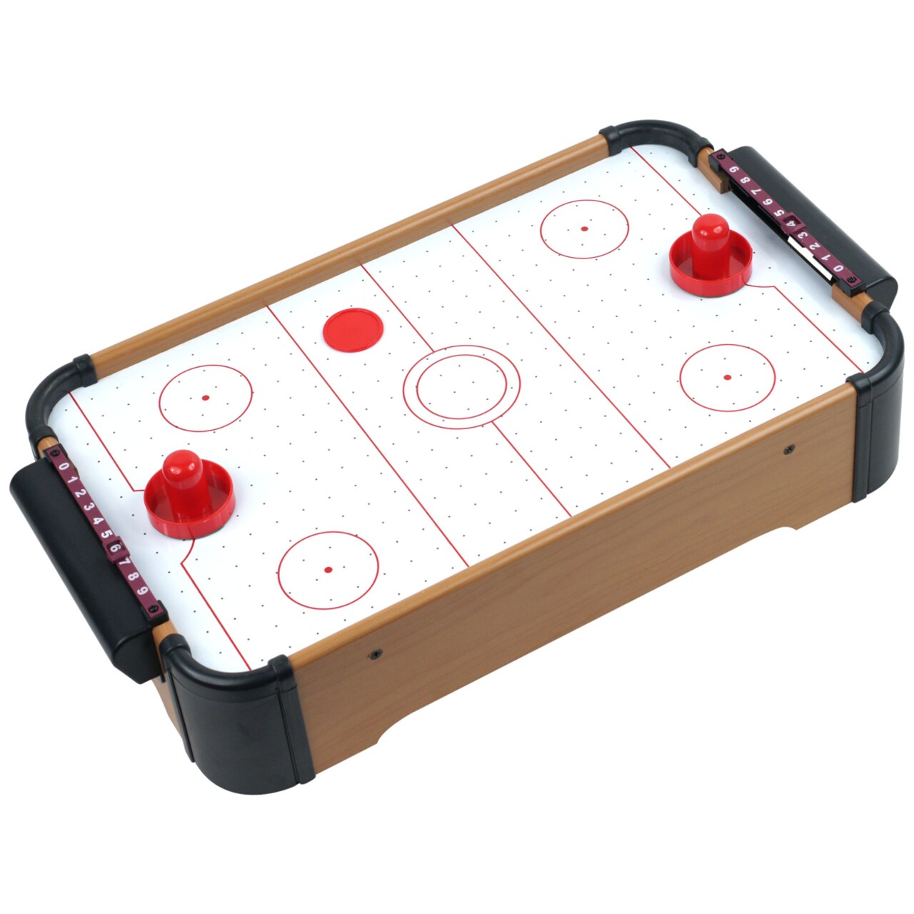 Trademark Games Mini Table Top Air Hockey Game 22 Inch Battery Operated Kids Toy